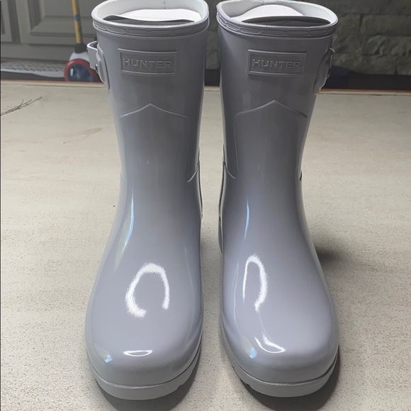 HUNTER Short Gloss Rainboots - Picture 2 of 4